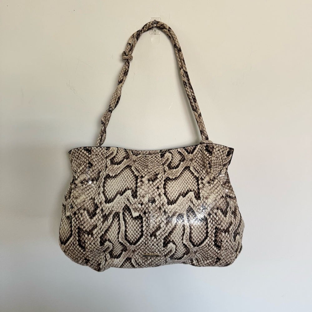 Vince Camuto 100% Leather Snakeskin Patterned Bag